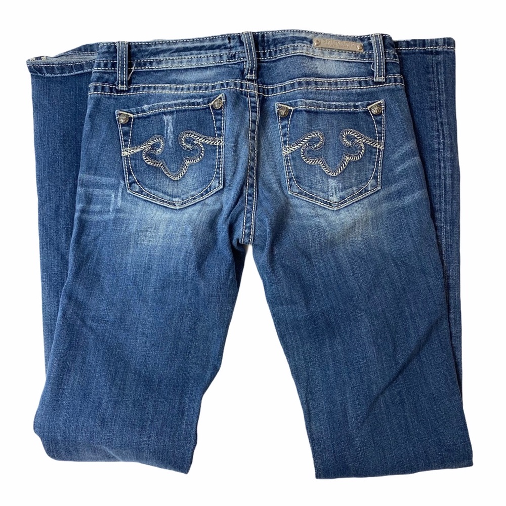Rerock embellished boot cut medium wash jeans - Picture 3 of 5